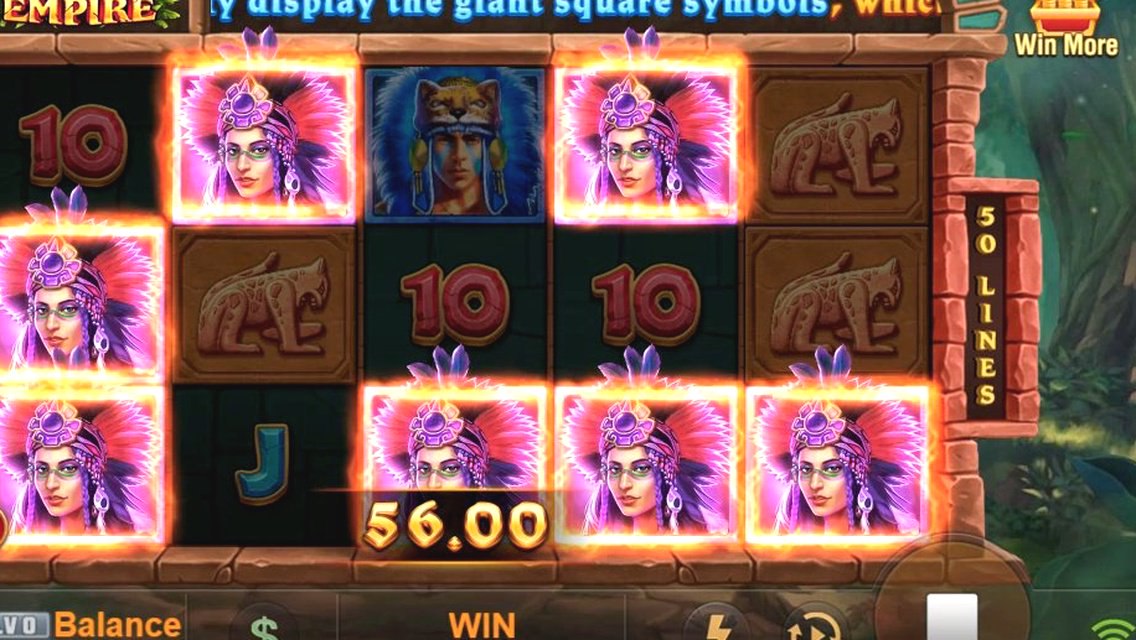 Mayan Empire · Giao diện trải nghiệm 7BALL