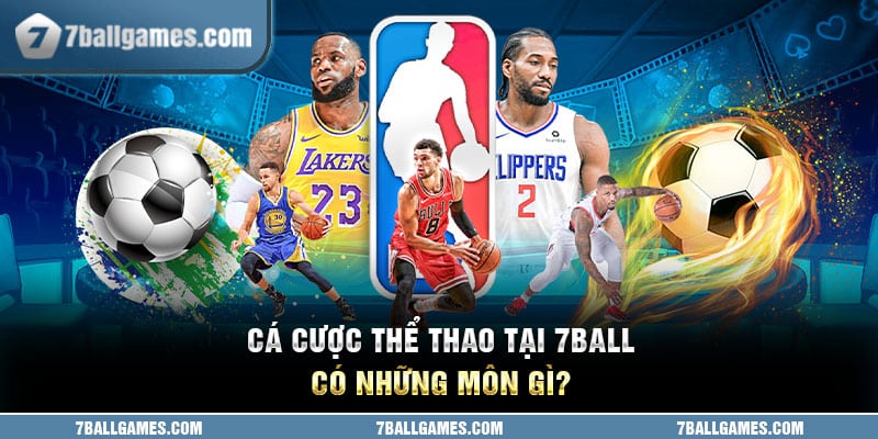 Cá cược thể thao tại 7ball có những môn gì?